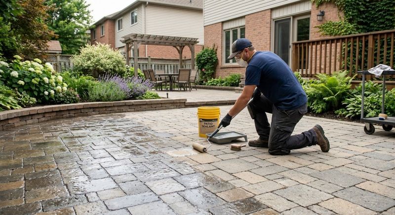 Patio Staining Service