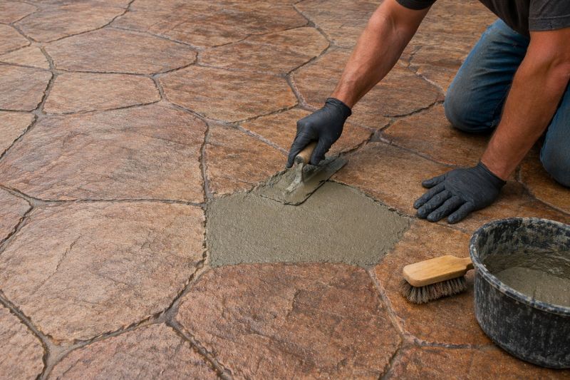 Decorative Concrete Repair in Doylestown, PA