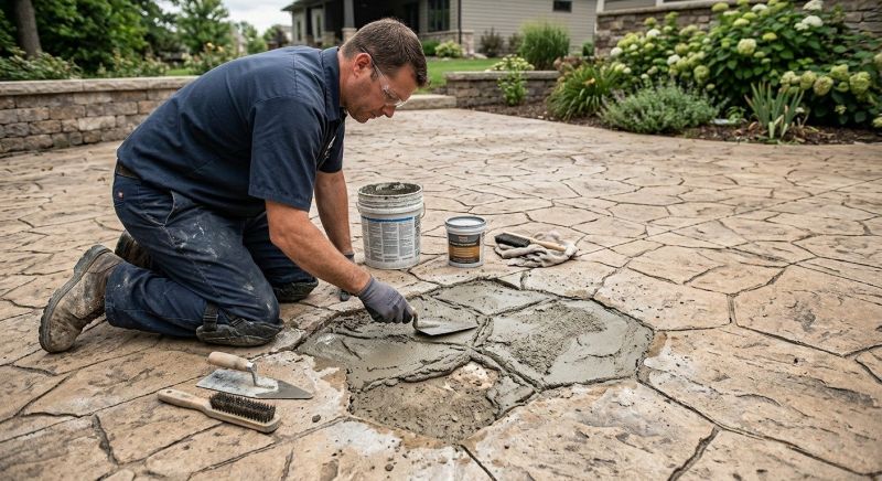 Decorative Concrete Repair in Columbus, OH