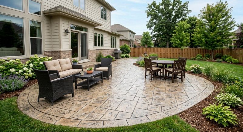 Patio Stamping in Corpus Christi, TX
