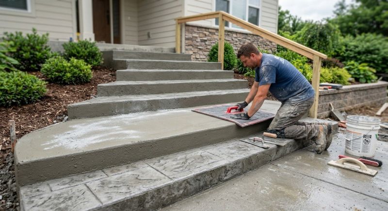 Stamped Cement Installation in Fort Worth, TX