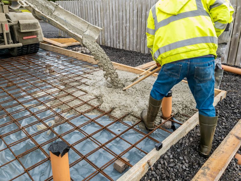 Basement Concrete Pouring in Fredericksburg, VA