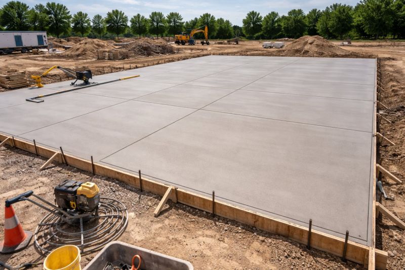 Commercial Slab Installation in Davis County, UT
