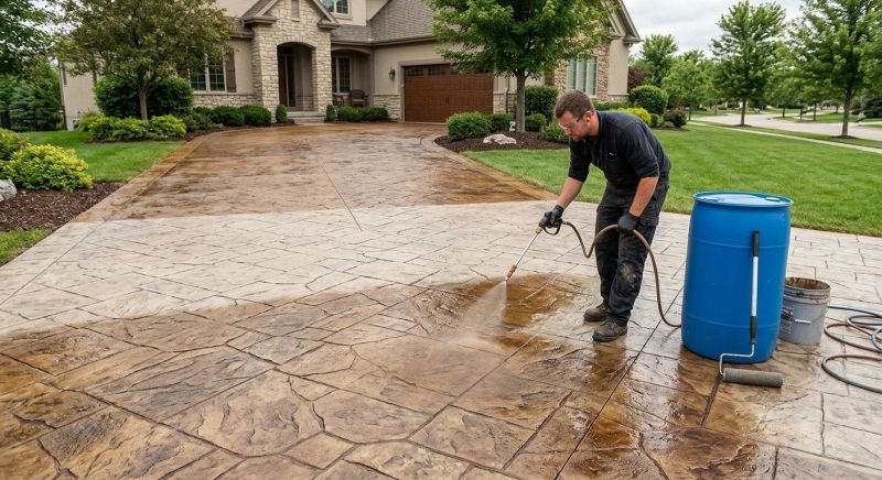 Concrete Acid Washing in Fort Worth, TX