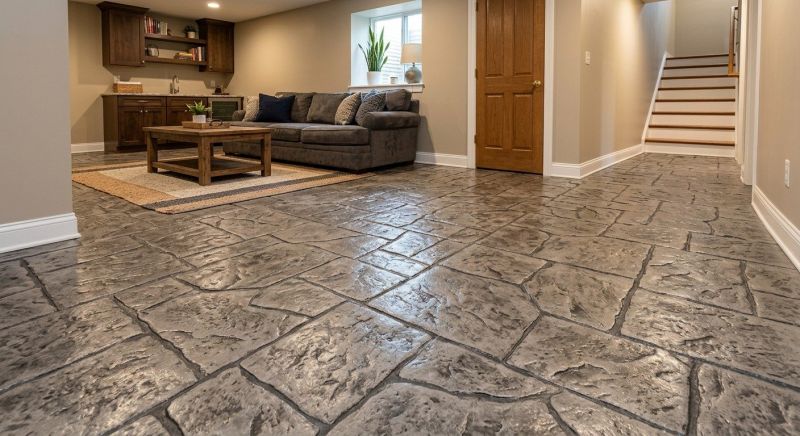 Concrete Floor Staining in Frisco, TX