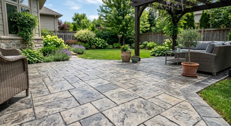 Concrete Overlay Installation in Frisco, TX