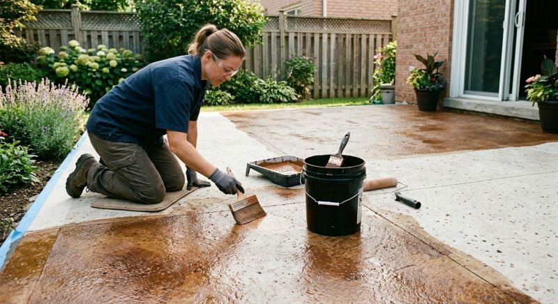 Concrete Staining Service in Fort Worth, TX