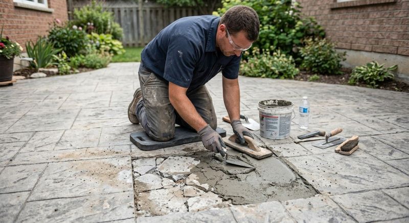 Decorative Concrete Repair in North Charleston, SC