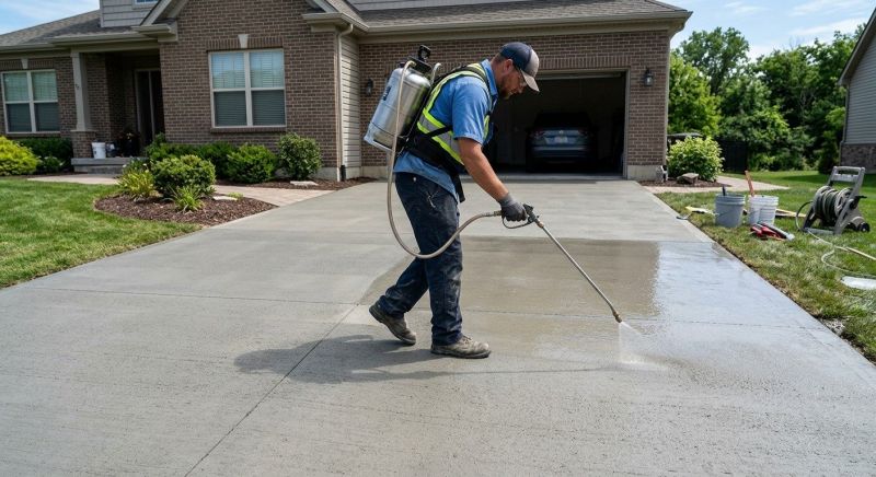 Driveway Acid Washing in Dallas, TX