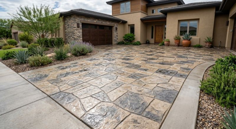 Driveway Overlay Installation in Dallas, TX
