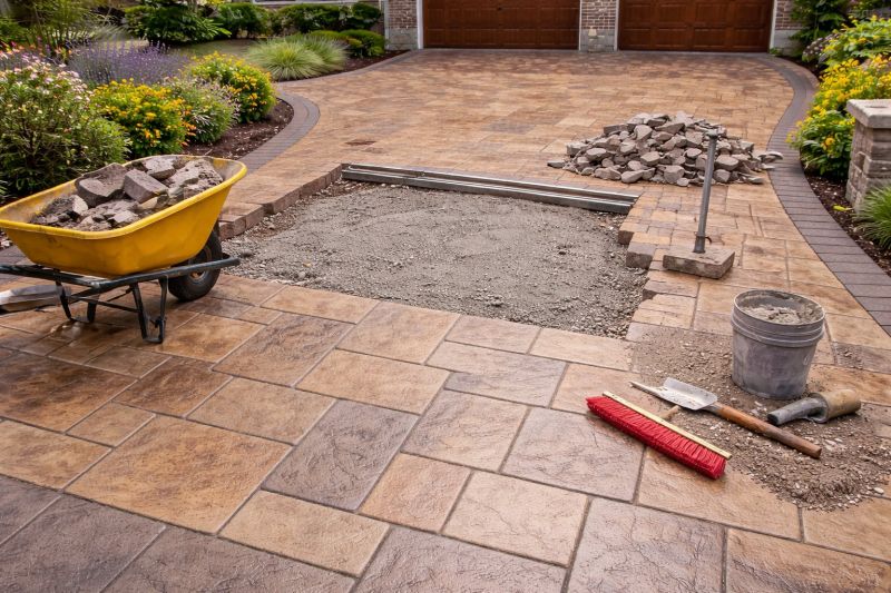 Driveway Stamping in Frisco, TX