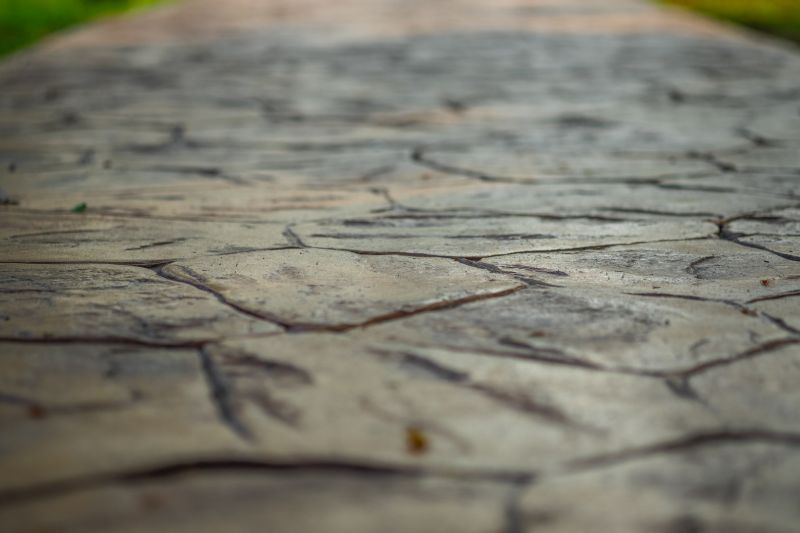 Walkway with Textured Surface
