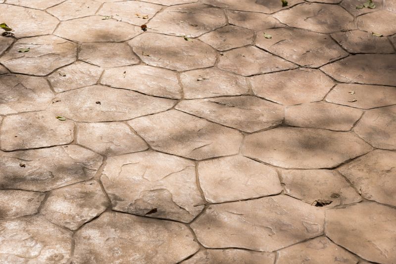 Stamped Concrete Installation in Fort Worth, TX