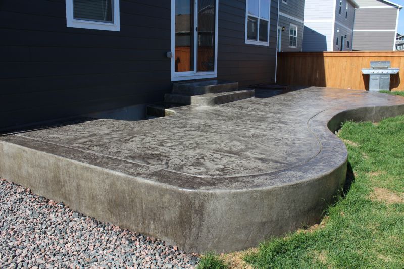 Stamped Concrete Patio Installation in Fort Worth, TX