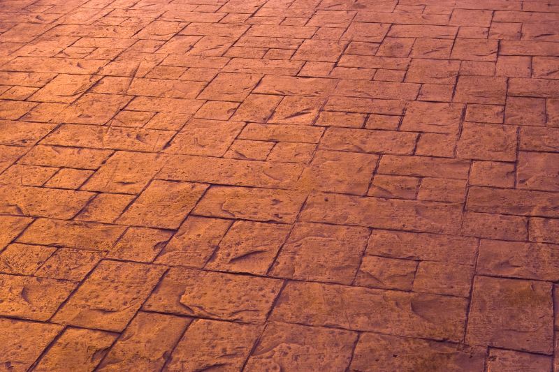 Stamped Overlay Installation in Frisco, TX